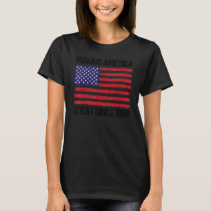 Camiseta excelente da América do Fazer de aniversário 53 de