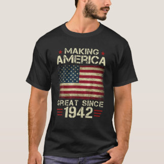 Camiseta Excelente Da América Do fazer Desde 1942 A Vintage