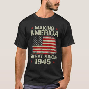 Camiseta Excelente da América do fazer desde 1945 a Vintage