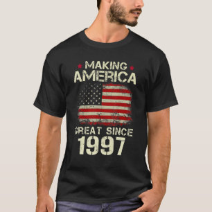 Camiseta Excelente da América do fazer desde 1997 A Vintage