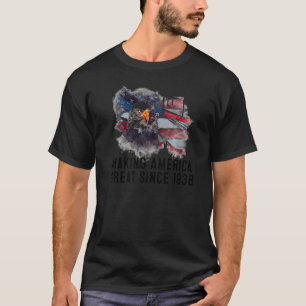Camiseta excelente da América do Fazer do 84.o aniversário