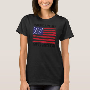 Camiseta excelente da América Fazer de aniversário de 41rua
