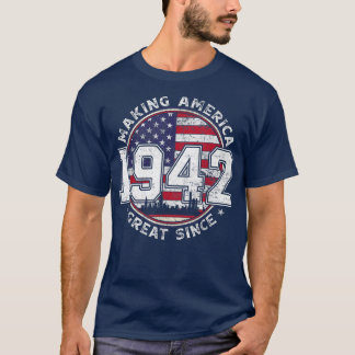Camiseta Excelente da América Fazer de bandeira americana d