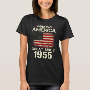 Camiseta Excelente da América fazer desde 1955 Vintage 67th