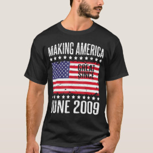 Camiseta Excelente Da América fazer Desde Junho De 2009 Hap