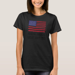 Camiseta excelente da América Fazer do 45º aniversário desd