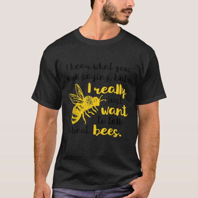 Camiseta Excelente De Apicultura Para Amor Com Abelhas De M (Frente)