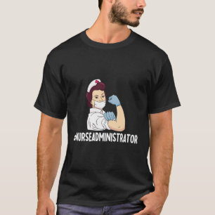 Camiseta Excelente de Enfermeiro do Administrador de Enferm