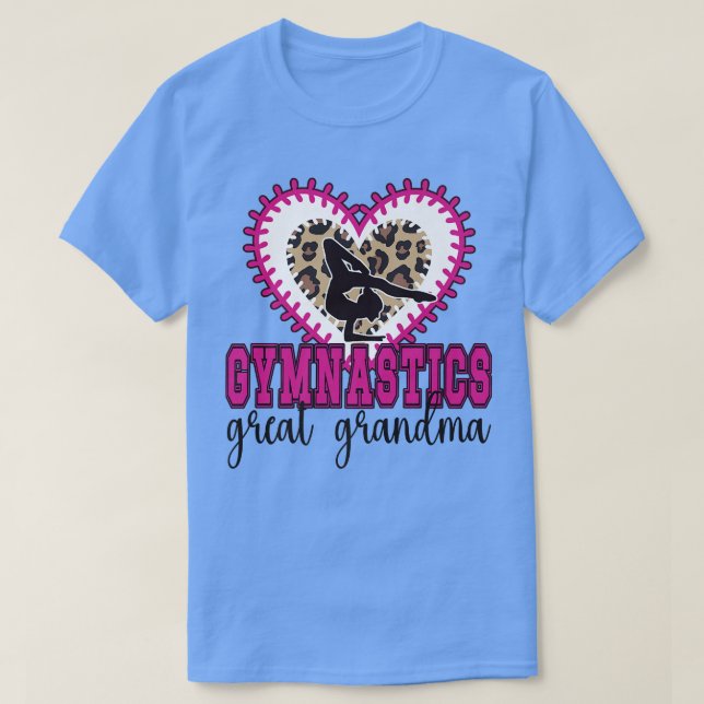 Camiseta Excelente de ginástica Avó Excelente de ginástica  (Frente do Design)