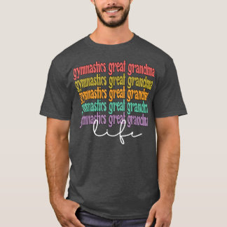Camiseta Excelente de ginástica Vovó Excelente de ginástica