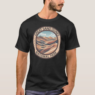 Camiseta Excelente de ilustração do Parque Nacional de Duna
