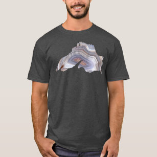 Camiseta Excelente de Lago Superior Agate Presente para Roc