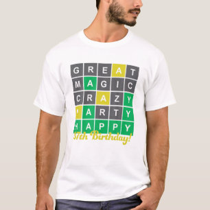 Camiseta Excelente de Palavras Mágicas e Felizes Presentes 
