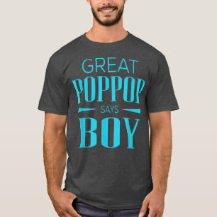 Camiseta Excelente De Revolução De Gênero Poppop diz Menino