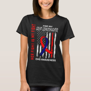 Camiseta Excelente de Sensibilização para o Coração de Chd