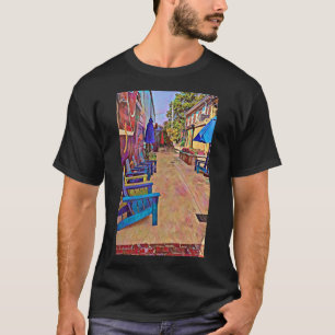 Camiseta Excelente de um diafragma vibrante do corredor T-S