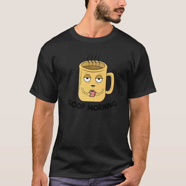 Camiseta Excelente Declaração Cafeine Caffeine Caffee Cup B (Frente)