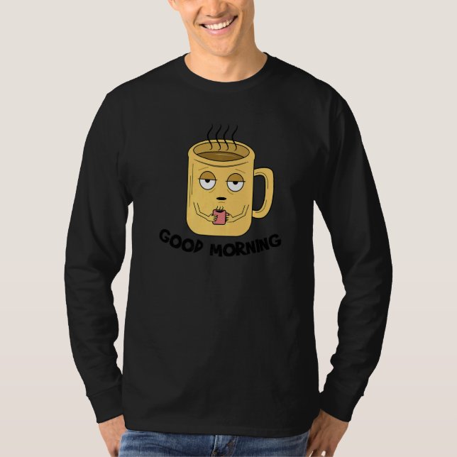 Camiseta Excelente Declaração Cafeine Caffeine Caffee Cup B (Frente)