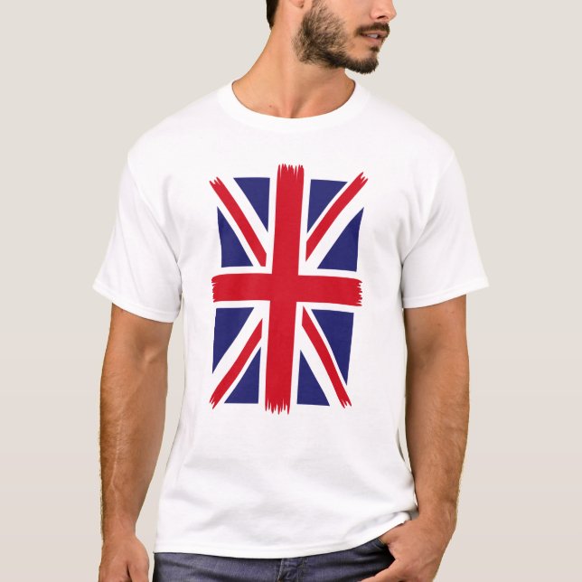 Camiseta EXCELENTE do Reino Unido Bandeira Reino Unido (Frente)