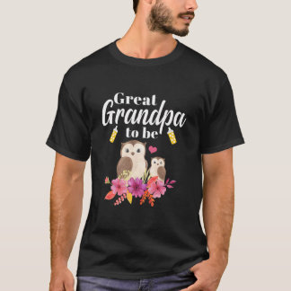 Camiseta Excelente Do Vovô Para Ser Chá de fraldas 