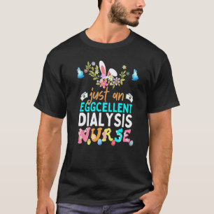 Camiseta Excelente Enfermeira de Diálise Orelhas de Coelho