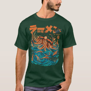 Camiseta Excelente Escuro Ramen Off Kanagawa Ramen Monster