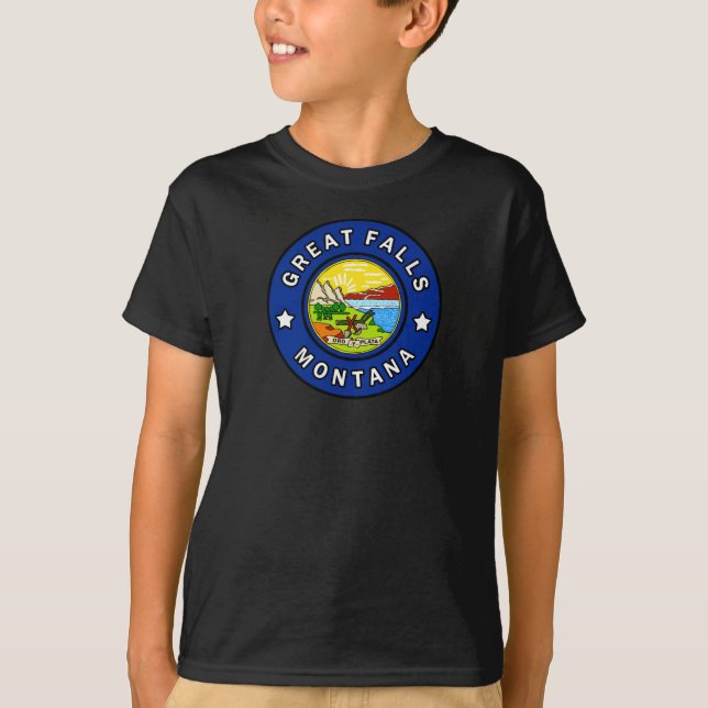 Camiseta Excelente Falls Montana (Frente)