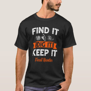 Camiseta Excelente Fóssil Hunter Cotação Amor Fóssil Caça 1