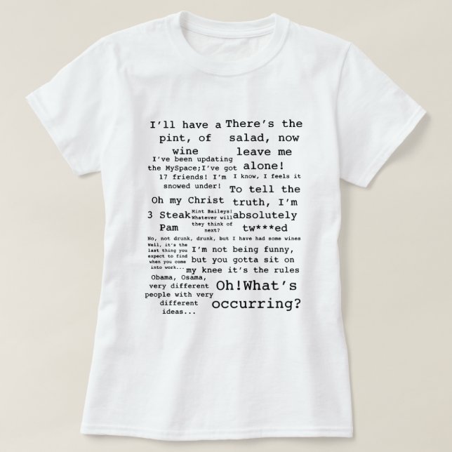 Camiseta Excelente Gift Gavin Art Stacey Gift Para O Natal (Frente do Design)
