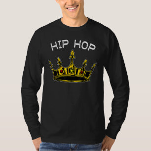 Camiseta Excelente Hip Hop King Queen Dj Rap de Music Disco
