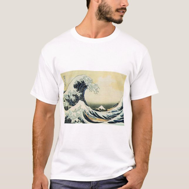 Camiseta Excelente Hokusai Wave T-Shirt (Frente)