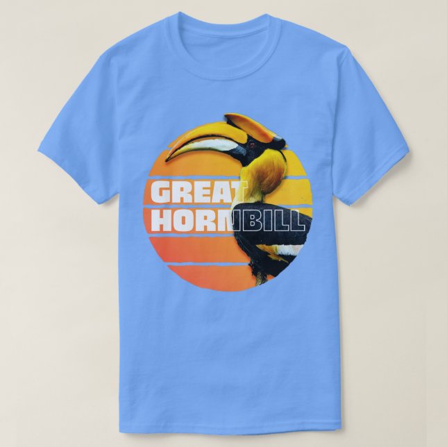 Camiseta Excelente Hornbill Bird (Frente do Design)