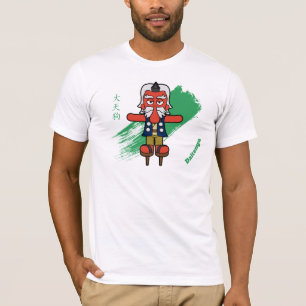 Camiseta Excelente Japonês Tengu Yokai