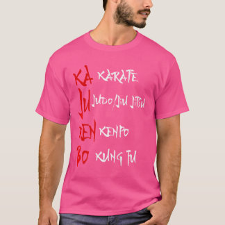 Camiseta Excelente Kajukenbo Lutando Karate Judo Kenpo Ku