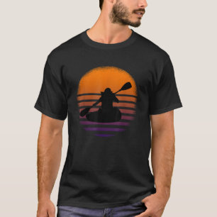Camiseta Excelente Kayaker Silhouette Kayak Paddle Gift