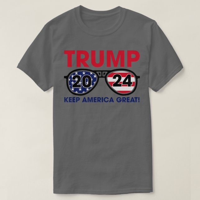 Camiseta excelente Keep America 2024 (Frente do Design)