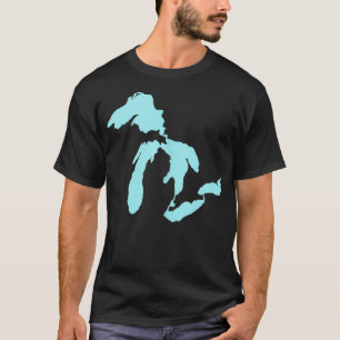 Camiseta Excelente Lagos Azul