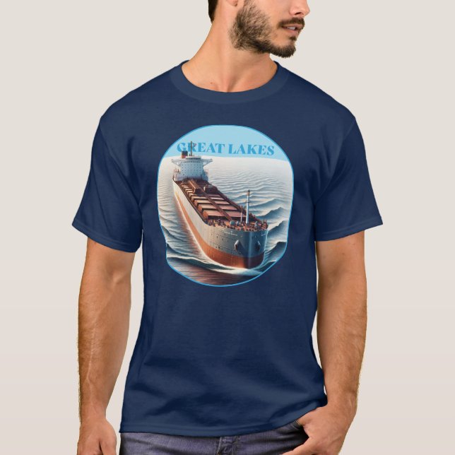 Camiseta Excelente Lagos Ore Freighter (Frente)