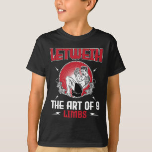 Camiseta Excelente Lethwei Boxing Outfit Kick Mma Kickboxin