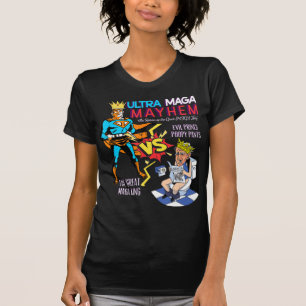 Camiseta Excelente MAGA King Donald Trump Biden EUA UltrA M
