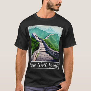 Camiseta Excelente Muro da China foi bem gasto