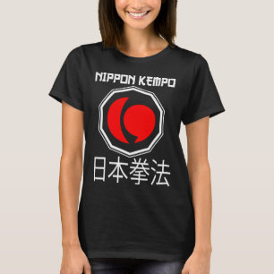 Camiseta Excelente Nippon Kempo Design do Japão Shorinji Ka