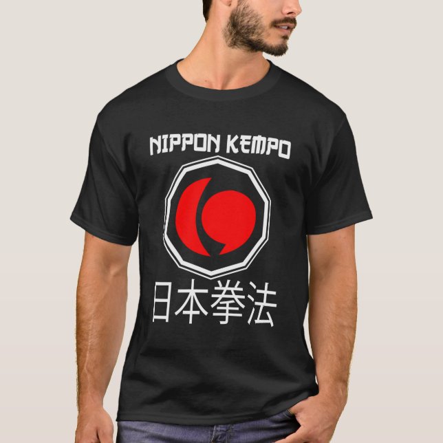 Camiseta Excelente Nippon Kempo Japan Shorinji Karate (Frente)