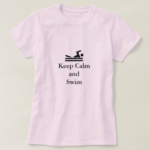 Camiseta Excelente para membros da equipa da natação