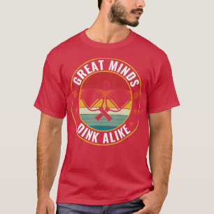Camiseta Excelente PicklebalI Mente Dink Como Citação de Pi