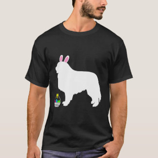 Camiseta Excelente Pirenéus Páscoa Cachorro de Coelho