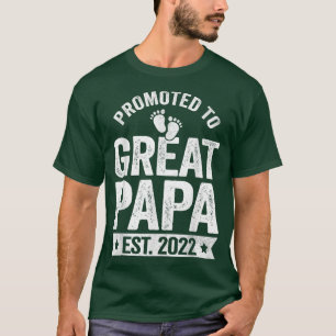 Camiseta Excelente Proveniente Papa Grávida N Anúncio