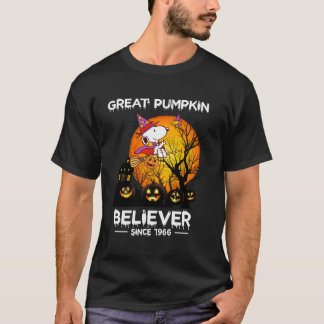 Camiseta Excelente Pumpkjn Acredita Desde 1966 Engraçado Ha