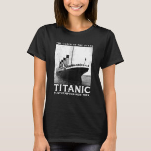 Camiseta Excelente Rms Titanic Abril De 1912 Oceano Atlânti