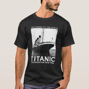 Camiseta Excelente Rms Titanic Abril De 1912 Oceano Atlânti